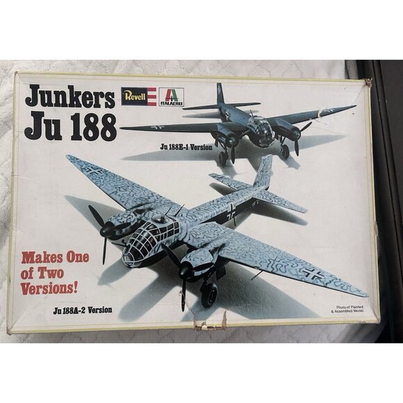 Junkers Ju 188 German Bomber, 1:72 by Revell, Plastic Model Kit, Brand New - Picture 1 of 9